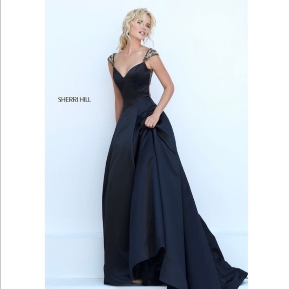 Sherri Hill Dress 50229 in black